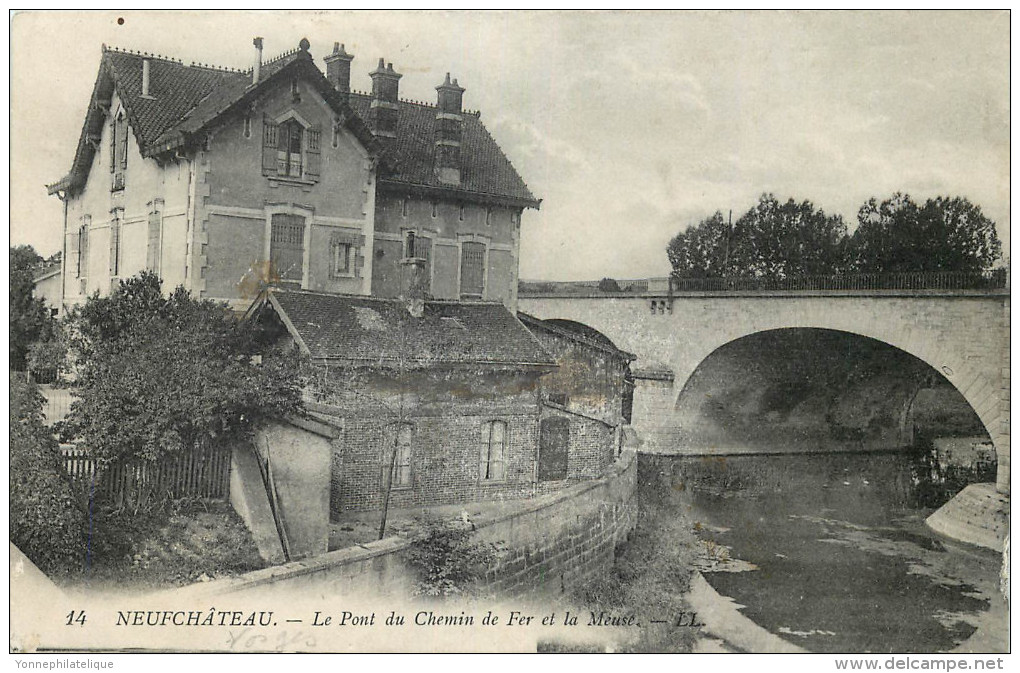 88 - Neufchateau - Pont - Chemin De Fer - Ligne Chaumont à Neufchateau - Epinal - Ouvrages D'Art