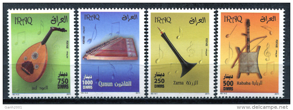 Iraq 2011 / Music Musical Instruments MNH Musik Musica Instrumentos Musicales / C9613  5 - Música