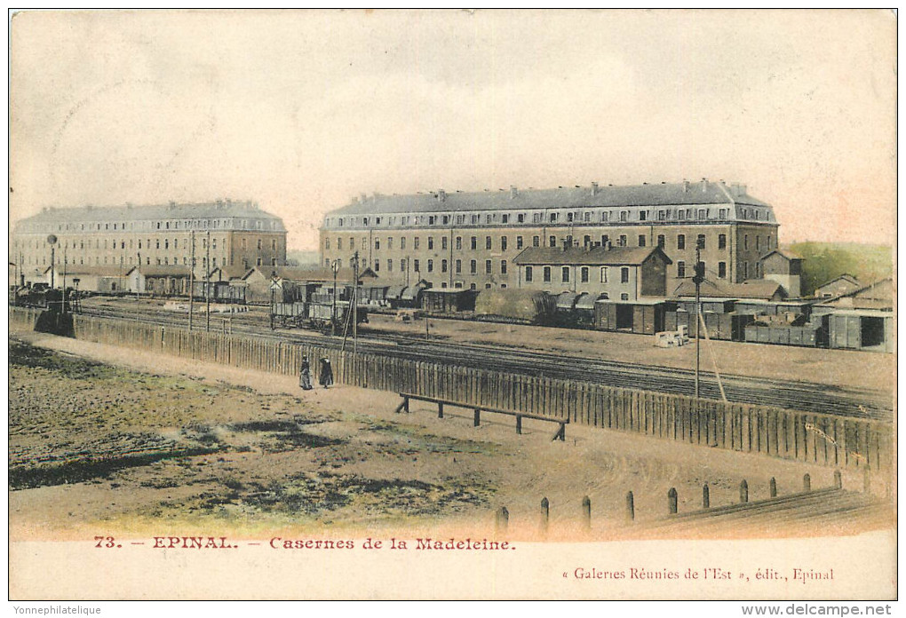 88 - Epinal - Chemin De Fer - Ligne Chaumont à Neufchateau - Epinal - Andere & Zonder Classificatie