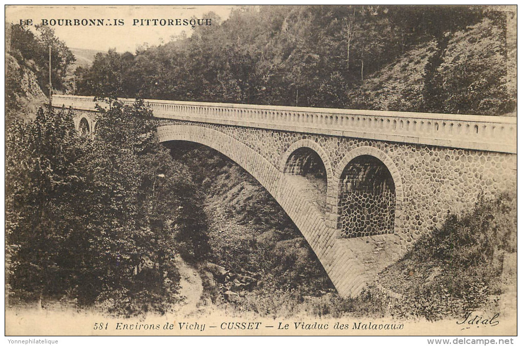 03 - Cusset - Viaduc  - Chemin De Fer - Ligne Vichy à St Polgues - Ouvrages D'Art
