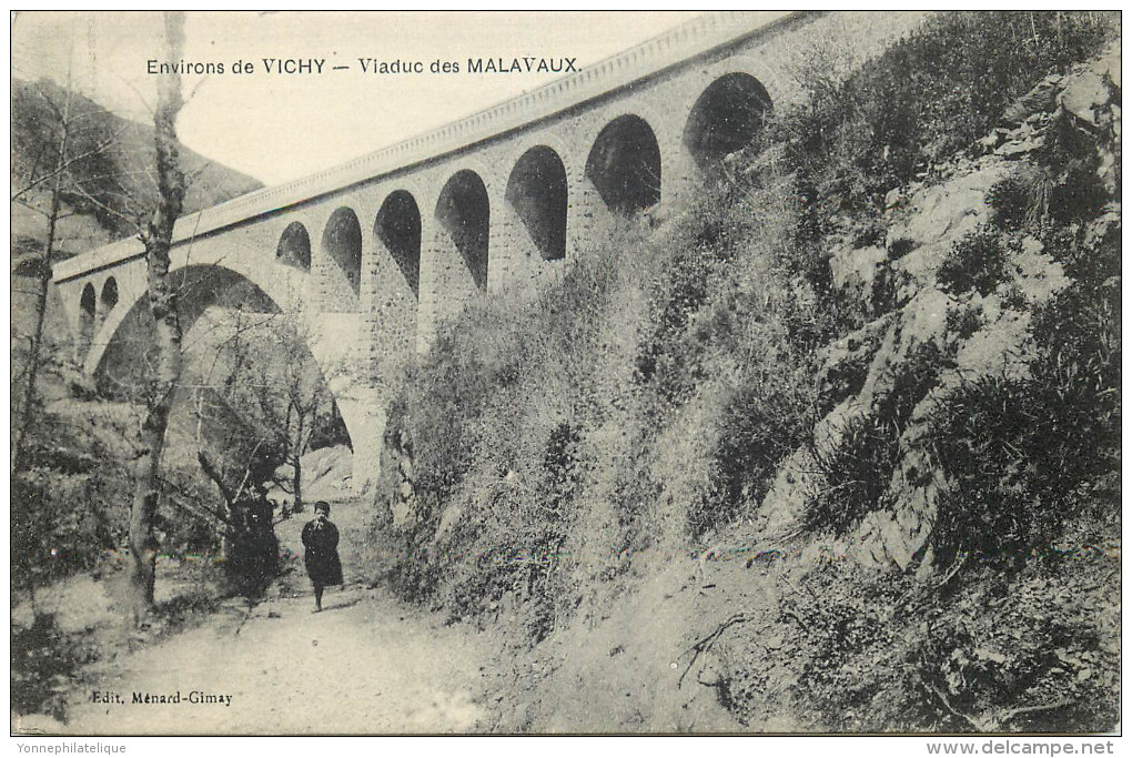 03 - Malavaux - Viaduc  - Chemin De Fer - Ligne Vichy à St Polgues - Ouvrages D'Art