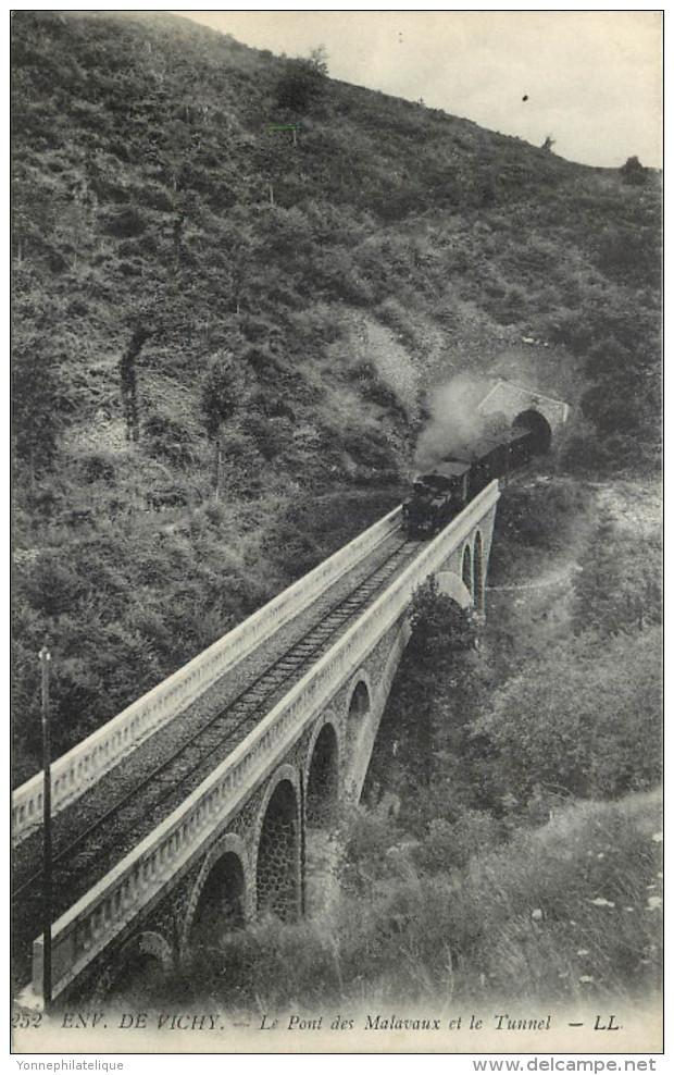 03 - Vichy - Malavaux - Viaduc - Train - Chemin De Fer - Ligne Vichy à St Polgues - Ouvrages D'Art