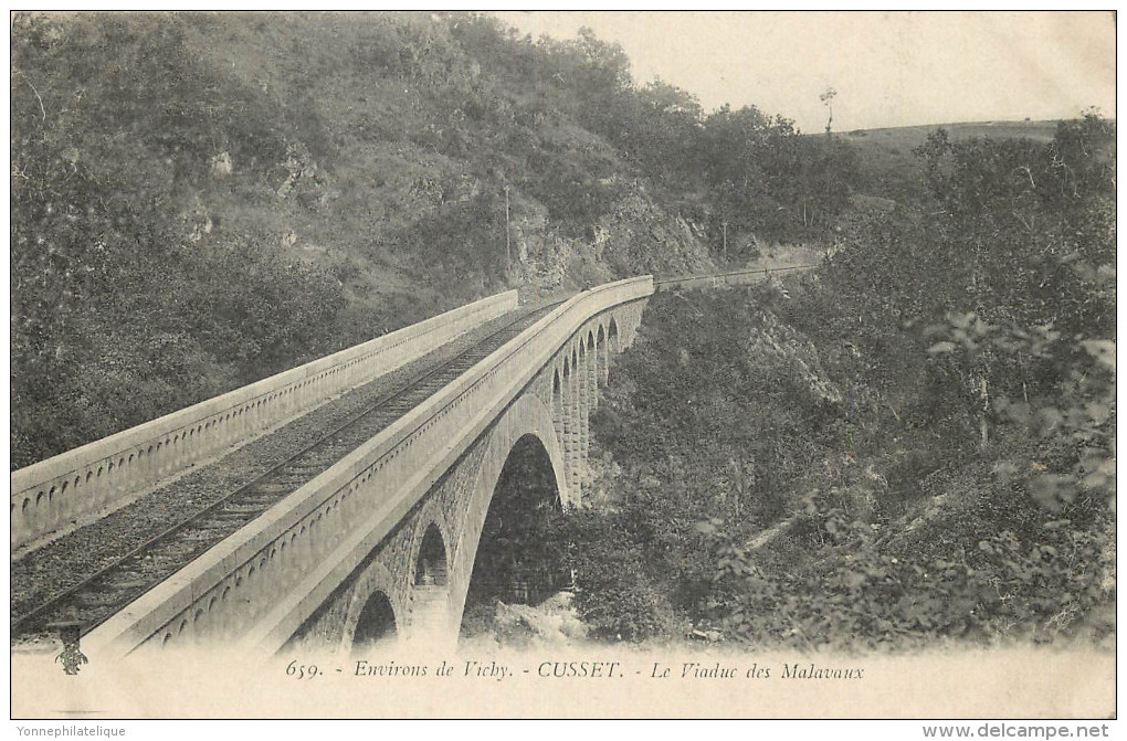 03 - Cusset - Malavaux - Viaduc - Chemin De Fer - Ligne Vichy à St Polgues - Ouvrages D'Art