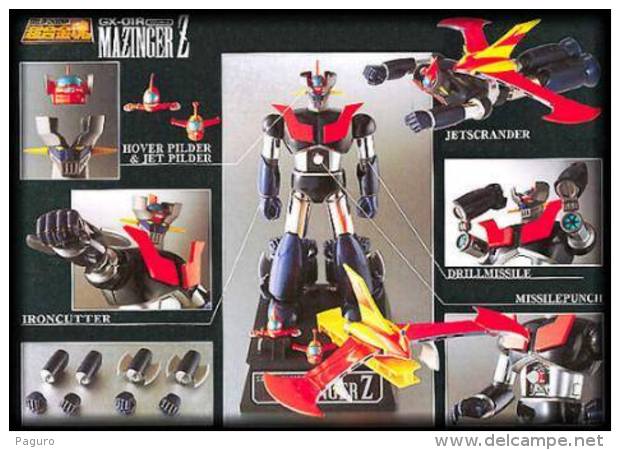 Mazinga Z GX-01R BANDAI Renewal Great Mazinger Angels Soul Of Chogokin SOC Grendizer Micronauti - Autres & Non Classés