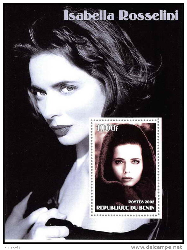 2196/ Benin Bloc Cinéma Neuf ** MNH Isabella Rossellini - Cinema