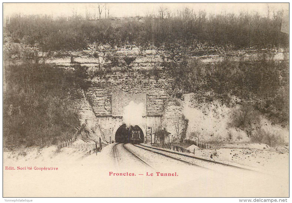 52 - Froncles - Tunnel - Chemin De Fer - Ligne Saint Dizier à Revigny - Bar Le Duc - Ouvrages D'Art