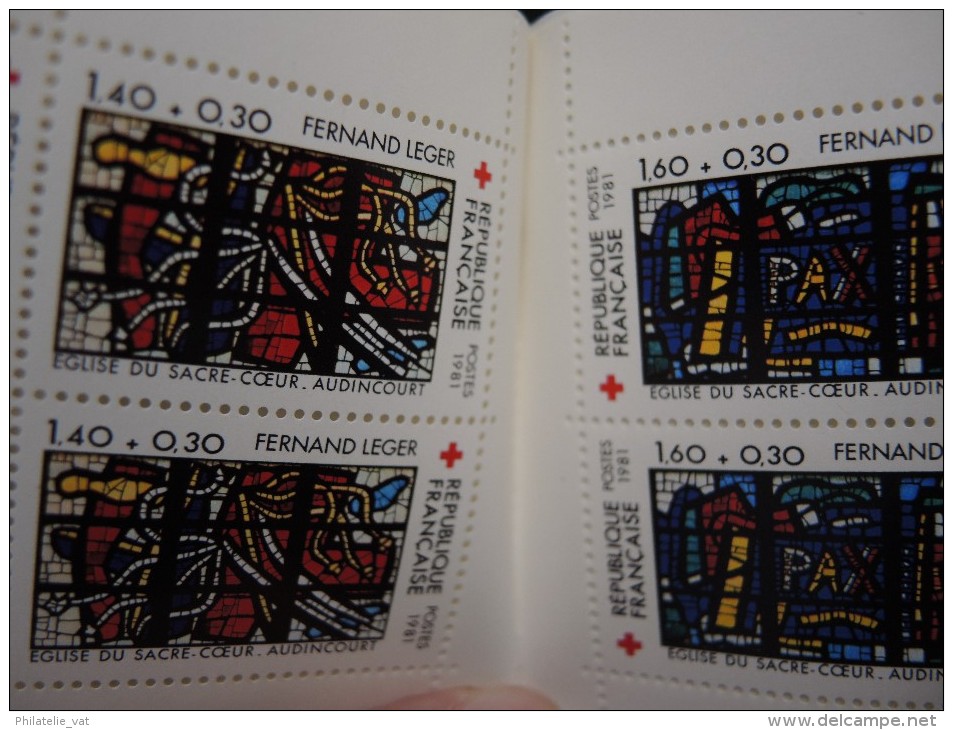 FRANCE - Lot De 10 Carnets Croix Rouge Complet - N° 1973 à 1982 - Timbres Neufs** - Lot N°16374 - Red Cross