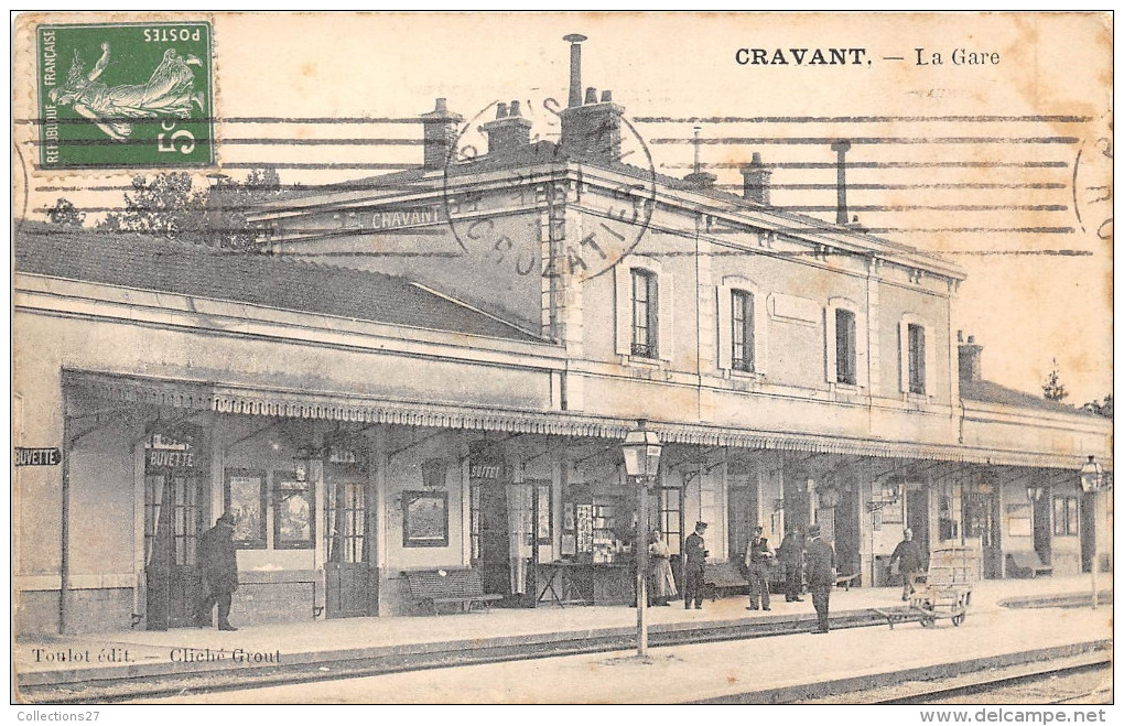 89- CRAVANT- LA GARE - Villeblevin