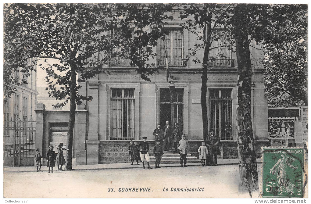 92- COURVEVOIE - LE COMMISSARIAT - Courbevoie