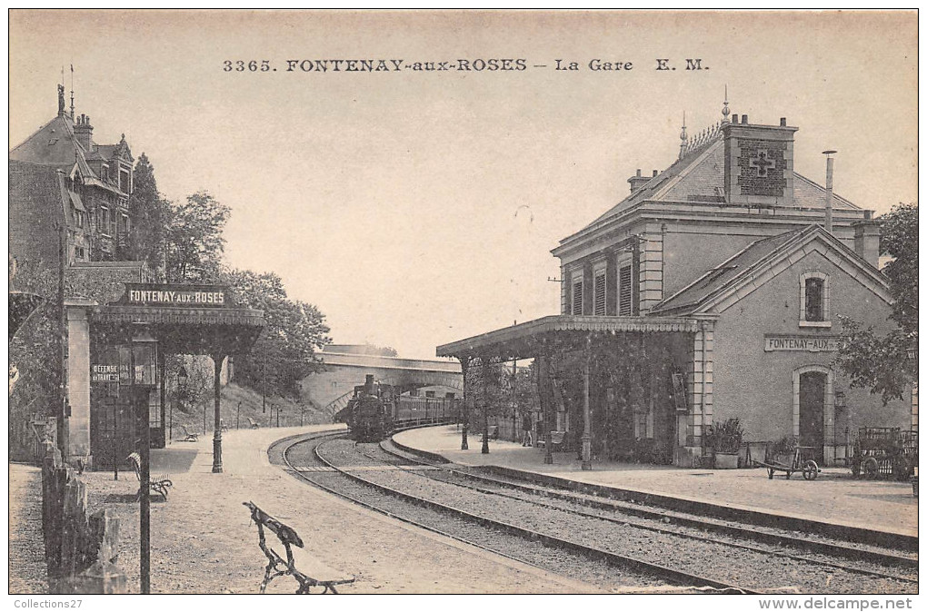 92- FONTENAY-AUX-ROSES -  LA GARE - Fontenay Aux Roses