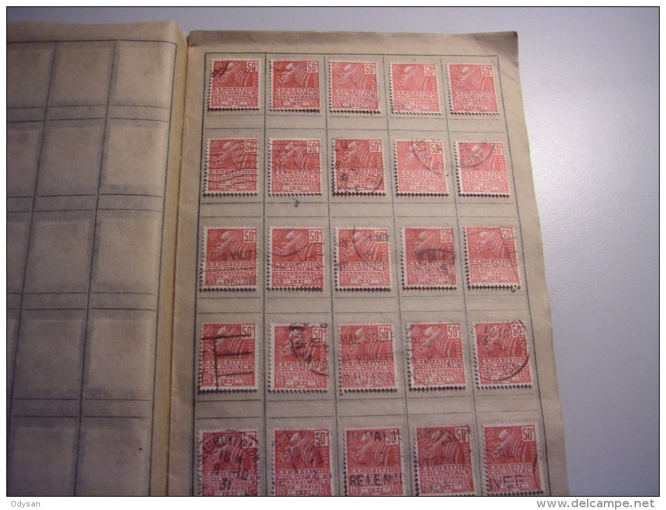 Carnet 20 Pages Du N°272 50c Rouge 300 Timbres - Autres & Non Classés