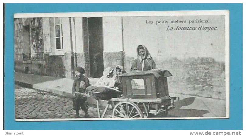 CPA LES PETITS METIERS PARISIENS - La Joueuse D'Orgue - Petits Métiers à Paris