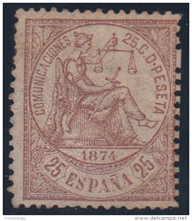 ESPAÑA 1874 - Edifil #147 - MLH * - Neufs