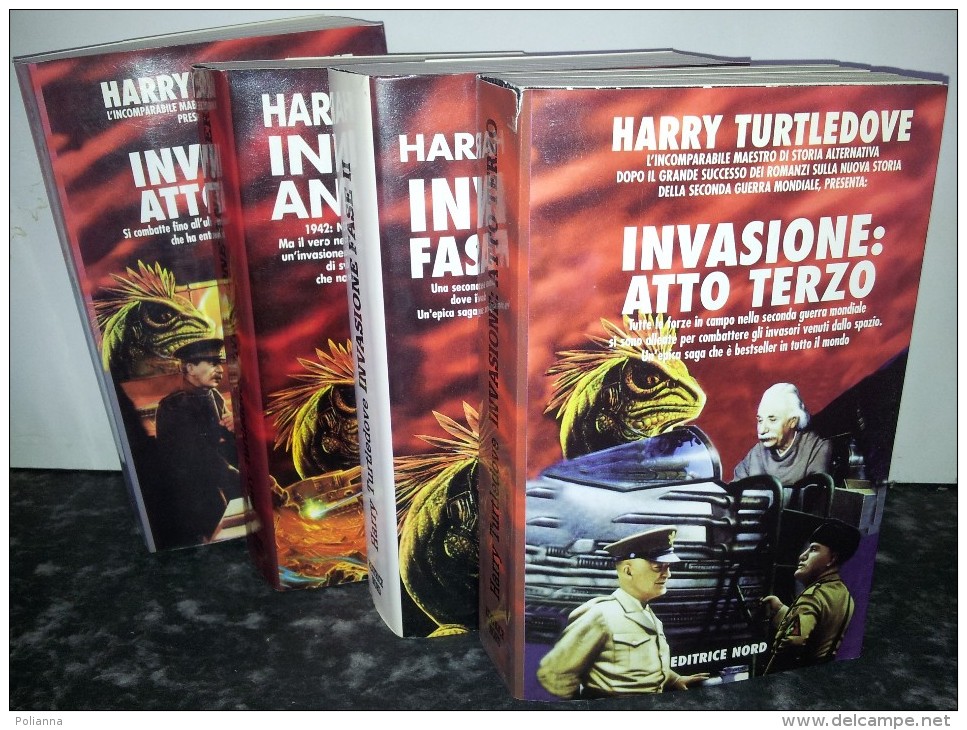 M#0Q32 Harry Turtledove INVASIONE Saga Completa 4 Volumi Editrice Nord/FANTASY - Sciencefiction En Fantasy