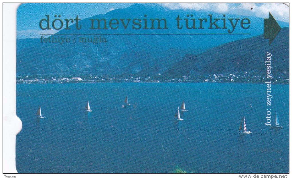 Turkey, N-168, Four Seasons Turkey, Mugla, 2 Scans.     Abacicard - Turquie