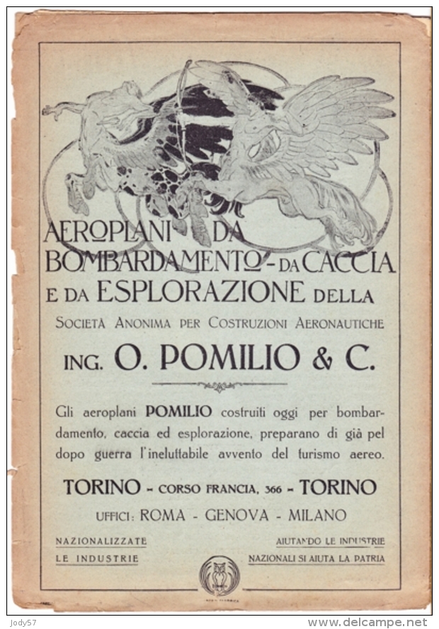 CARTA TOURING CLUB ITALIANO - ADELSBERG - FRONTE DI GUERRA - 1917 - Carte Topografiche