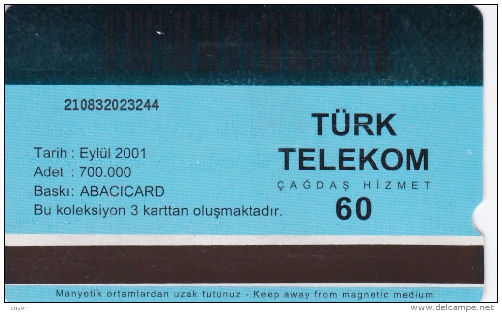 Turkey, N-197, Unknown Soldier Monument, 2 Scans. - Turquie