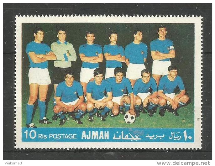 AJMAN - MNH - Sport - Soccer - Autres & Non Classés