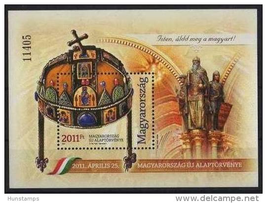 Hungary 2011. Saint Corona Sheet - Normal Version MNH (**) - Ungebraucht