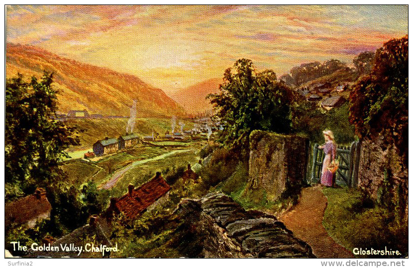 MISCELLANEOUS ART -  THE GOLDEN VALLEY, CHALFORD Art322 - Other & Unclassified