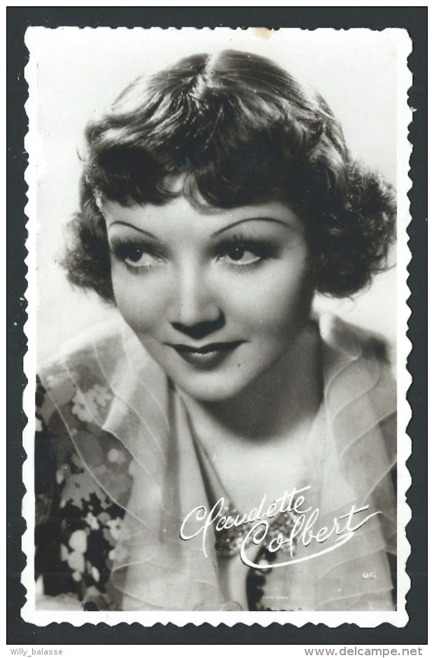 CPA - Célébrité - Femme Célèbre - Actrice Américaine - CLAUDETTE COLBERT - Artiste   // - Artiesten