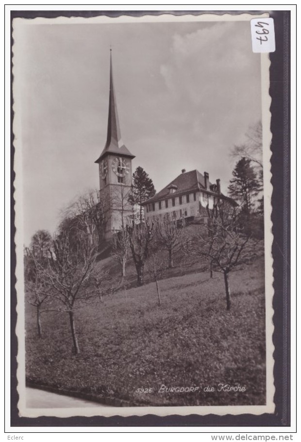 BERTHOUD - BURGDORF - KIRCHE - TB - Berthoud