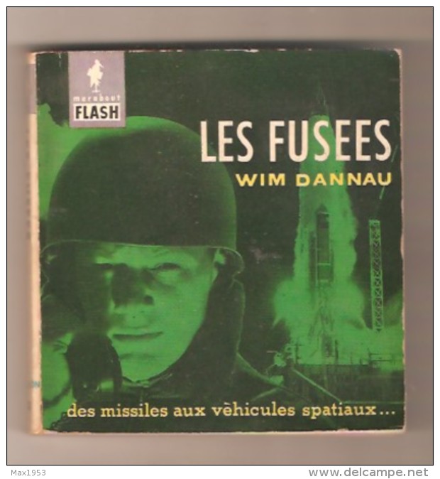 Marabout Flash AVIATION N° 9  - Les Fusées - WIM DANAU - 1959 - Avión