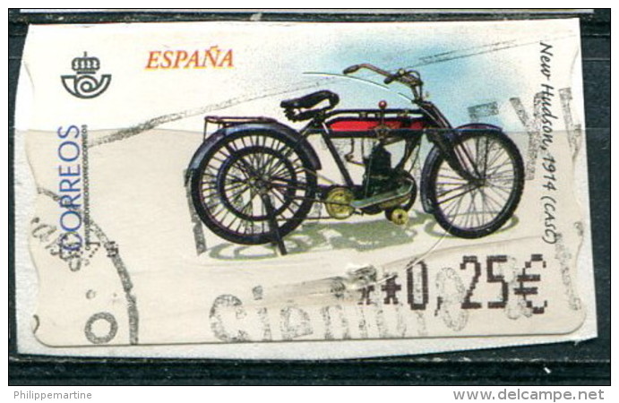 Espagne 2002 - Vignette D'affanchissement YT 60 (o) Sur Fragment - Valeur Faciale  0,25 &euro; - Servicios
