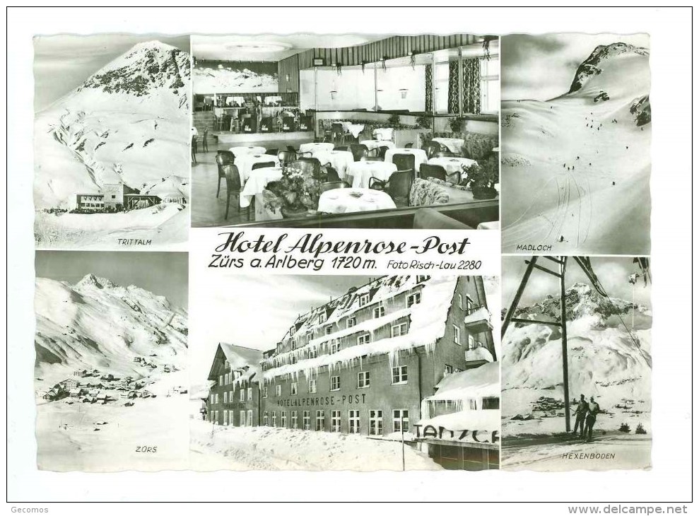 Zürs A. Arlberg - Hotel Alpenrose - Post (multivues) - Zürs