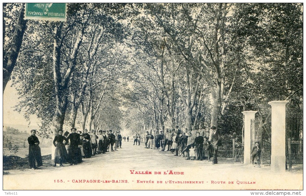 Campagne Les Bains - Entrée De L'établissement - Route De Quillan - Narbonne