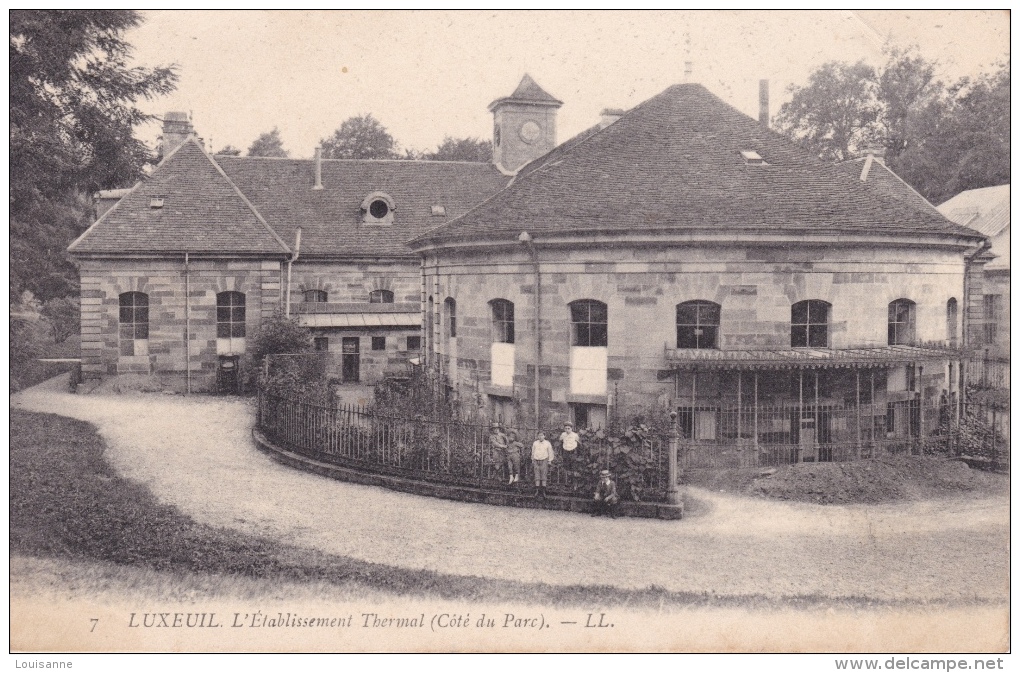 16 / 6 / 189  -LUXEUIL   ( 70 )  L'établissement Thermal - Luxeuil Les Bains