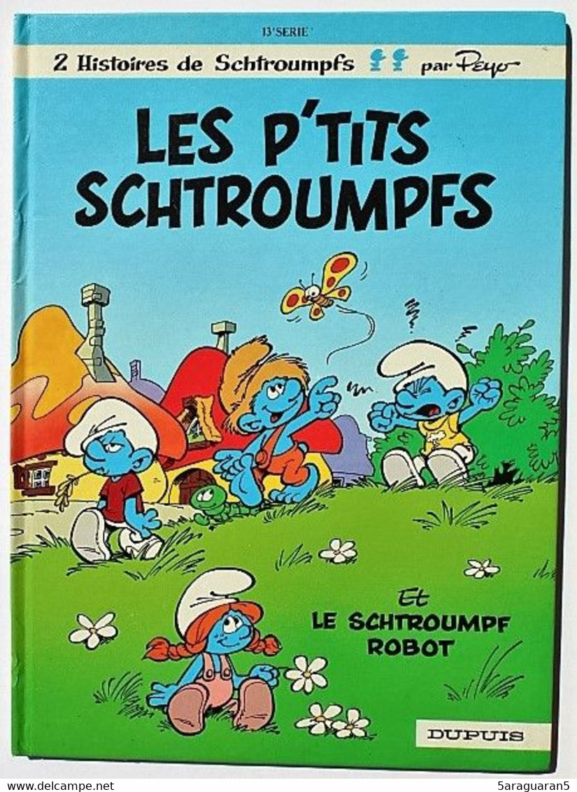 BD LES SCHTROUMPFS - 13 - Les P'tits Schtroumpfs - EO 1988 - Schtroumpfs, Les - Los Pitufos