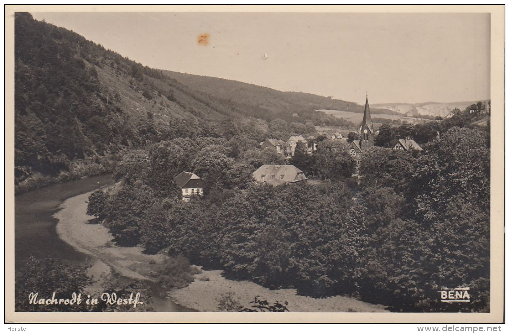 D-58769 Nachrodt - Sauerland - Panorama - Kirche - Arnsberg