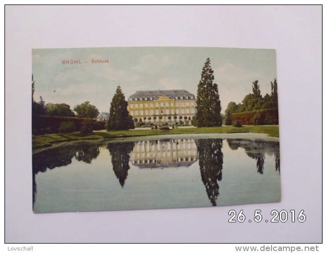 Brühl. - Schloss. (12 - 6 - 1910) - Bruehl