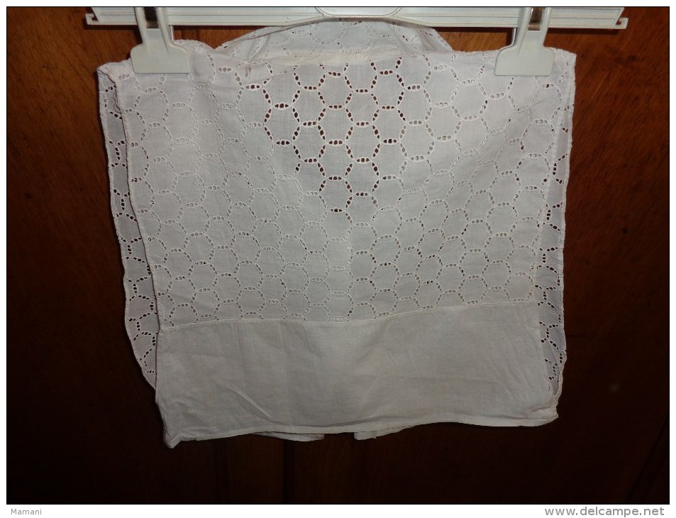 Plastron Epaule A Epaule 35cm Broderie Anglaise - 1940-1970