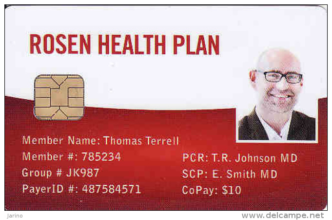 Rosen Health Plan, Chip + Magnetic Karte, Different Chip - Other & Unclassified