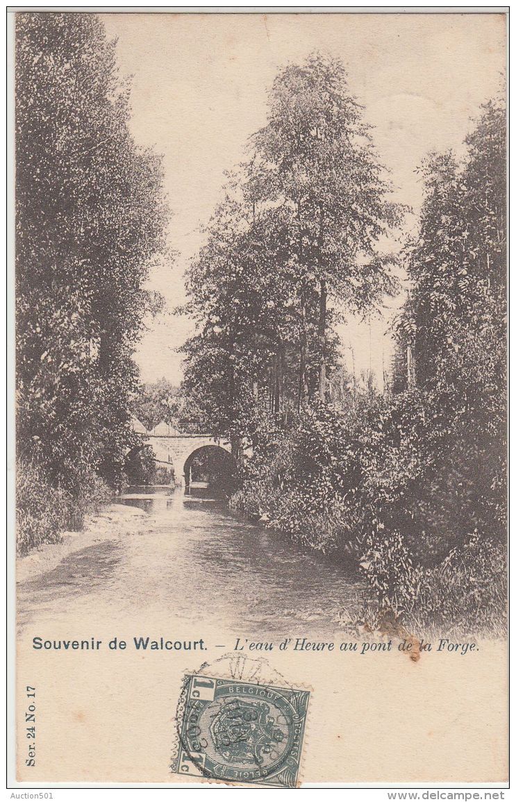 27243g  PONT DE LA FORGE - L'EAU D'HEURE - Walcourt - 1903 - Walcourt