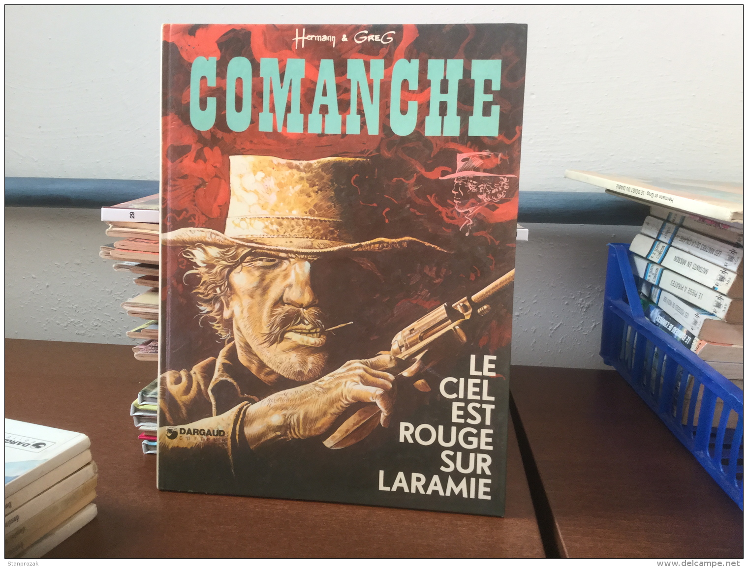 Comanche Le Ciel Est Rouge Sur Laramie   EO - Comanche