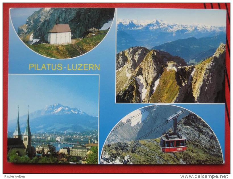 Kriens (LU) - Mehrbildkarte Pilatus Luzern - Kriens