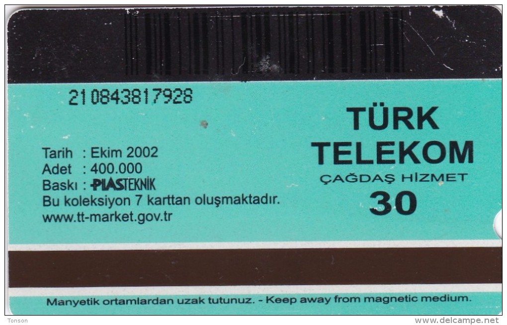 Turkey, N-255, Anatolion Houses - Door Knocks, Boyabat, 2 Scans. - Turquie
