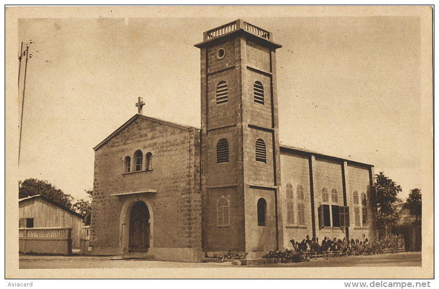 31 Cotonou Le Temple Protestant  Edit Suzanne Toubon Marseille - Dahomey