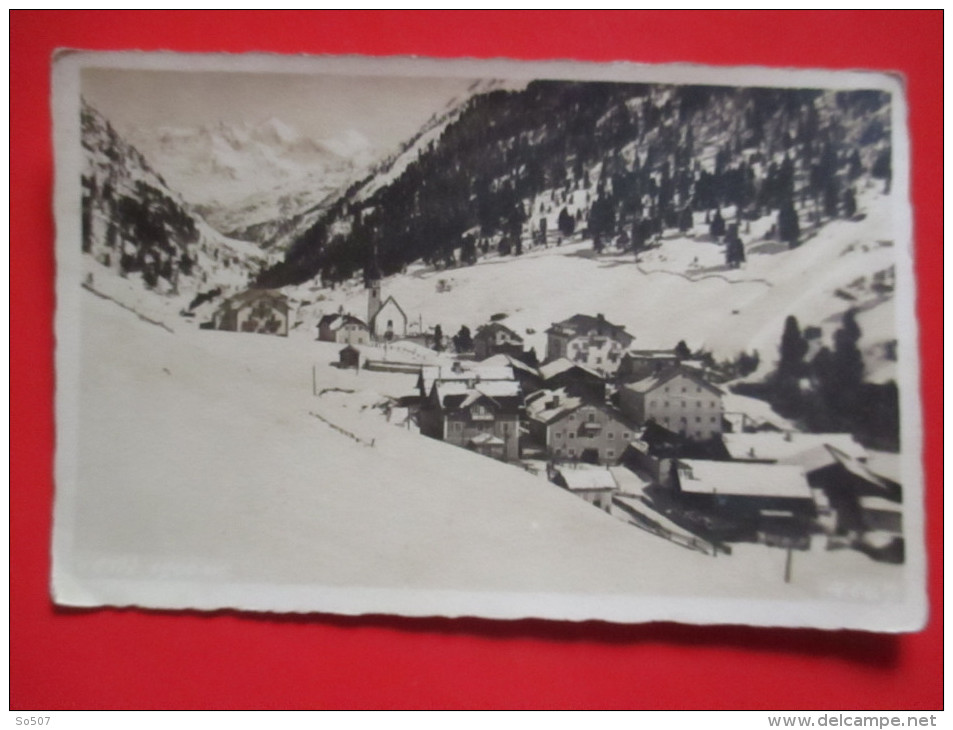 J1- Austria Vintage Postcard-Vent (1900 M) - Oetz