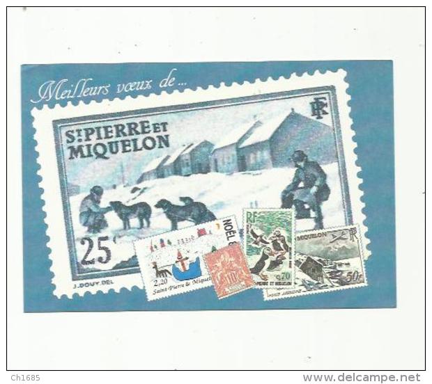 SAINT-PIERRE-et-MIQUELON  :  Entier Postal  Repiquage    30 CPa    De Gaulle - Postal Stationery