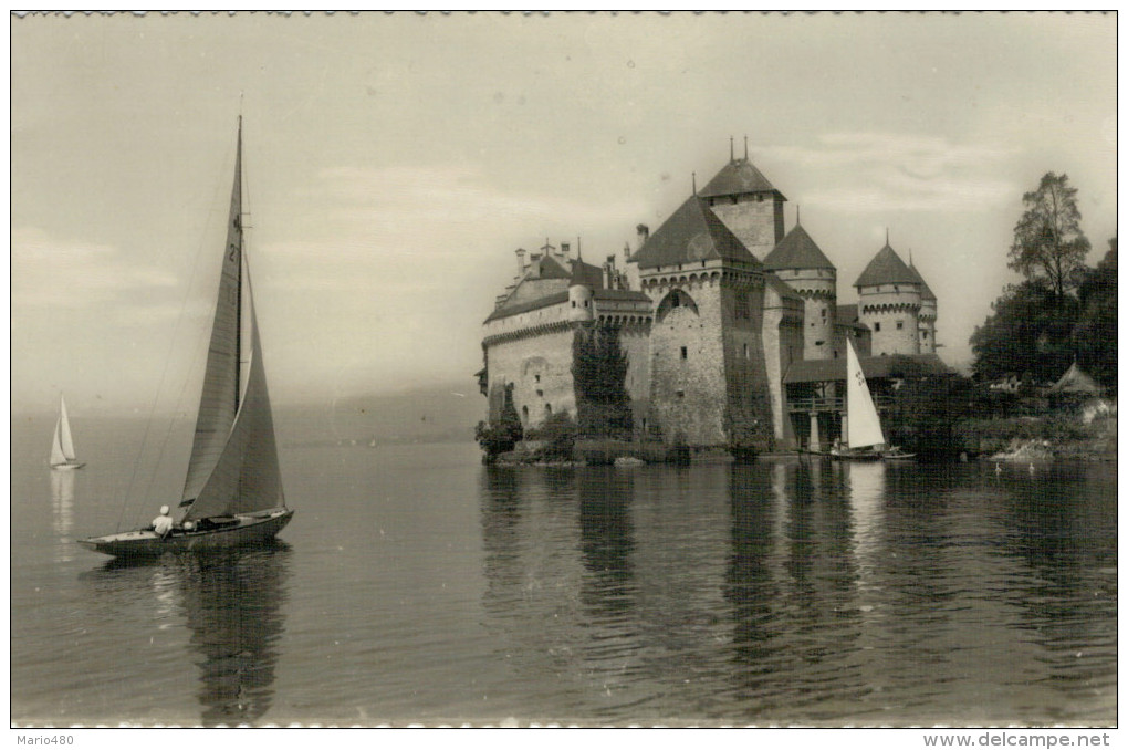 MONTREUX   CHATEAU  DE  CHILLON           (NUOVA) - Montreux