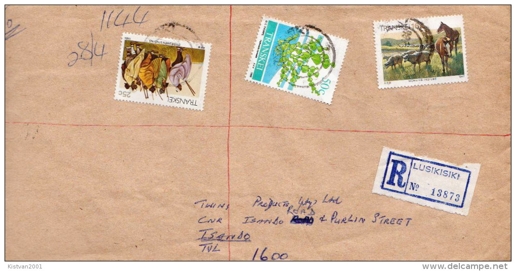 Postal History Cover: Transkei R Cover - Transkei