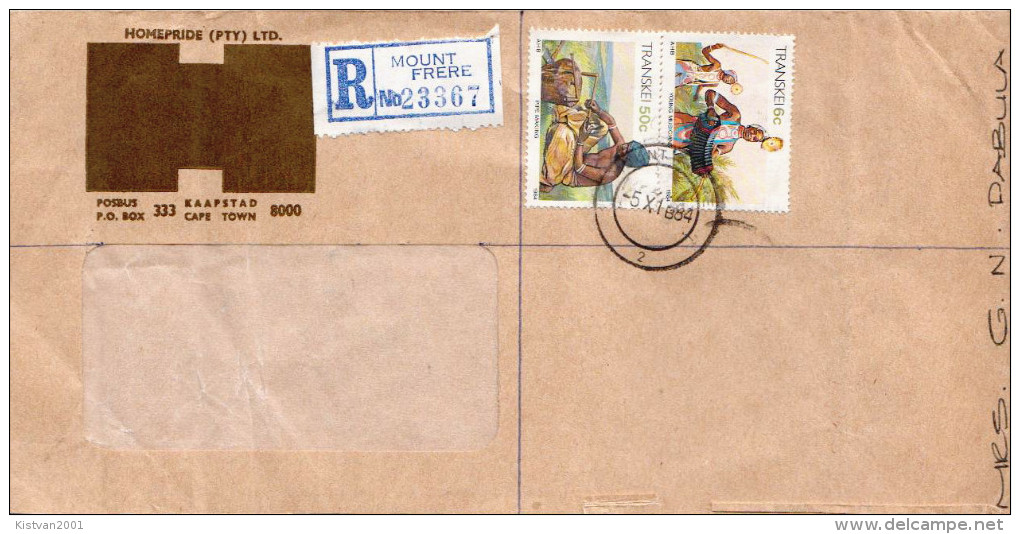 Postal History Cover: Transkei R Cover - Transkei