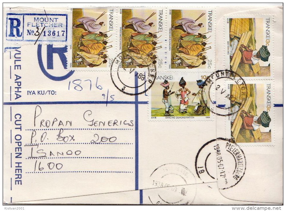 Postal History Cover: Transkei R Cover - Transkei