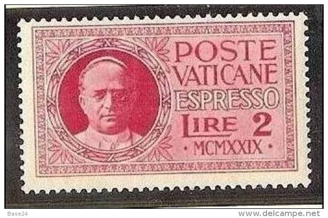 1929 Vaticano Vatican CONCILIAZIONE 2L Espresso MLH* - Express