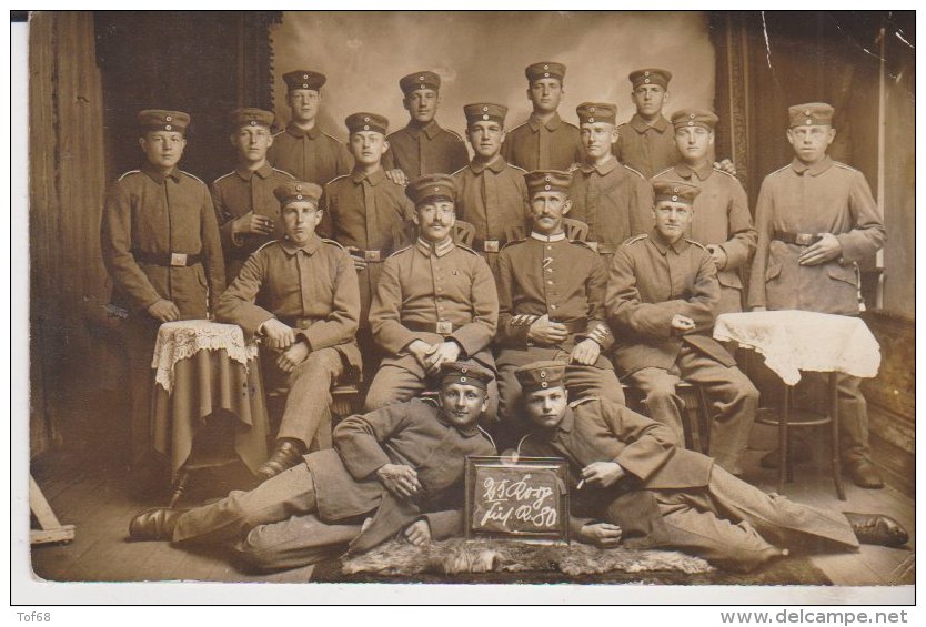 Wiesbaden Foto Karte Carte Foto Soldaten WW1 Militaria Welt Krieg Guerre Mondiale - Wiesbaden