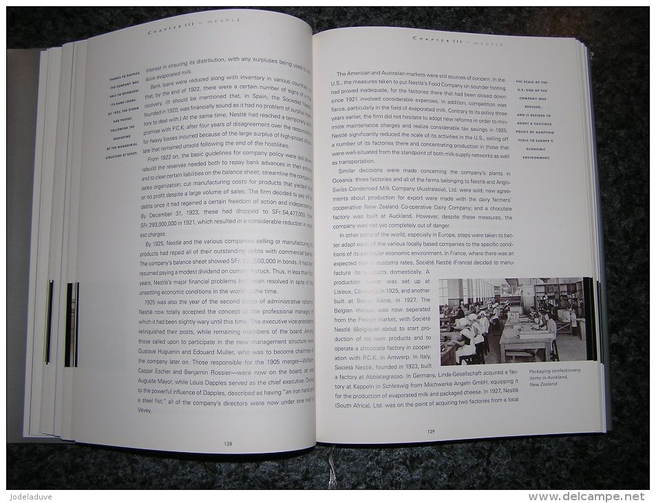 NESTLE 125 Years 1866 1991 J Heer Story Nestlé Milk Chocolat Company Manufacture Industrial Anglo Swiss Cailler Maggi